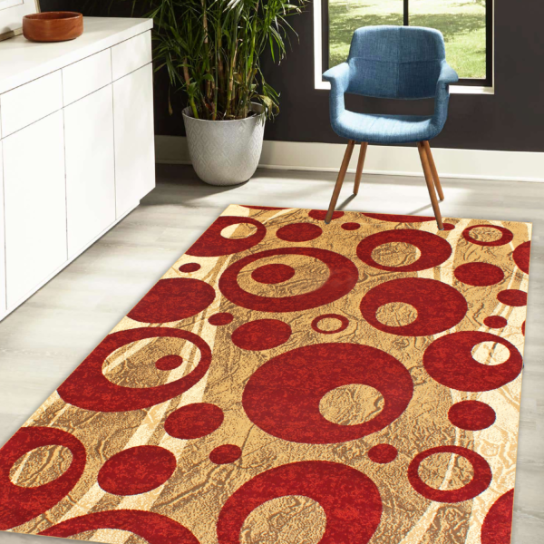 CH-50 Red & Brown Chester Hand Carved