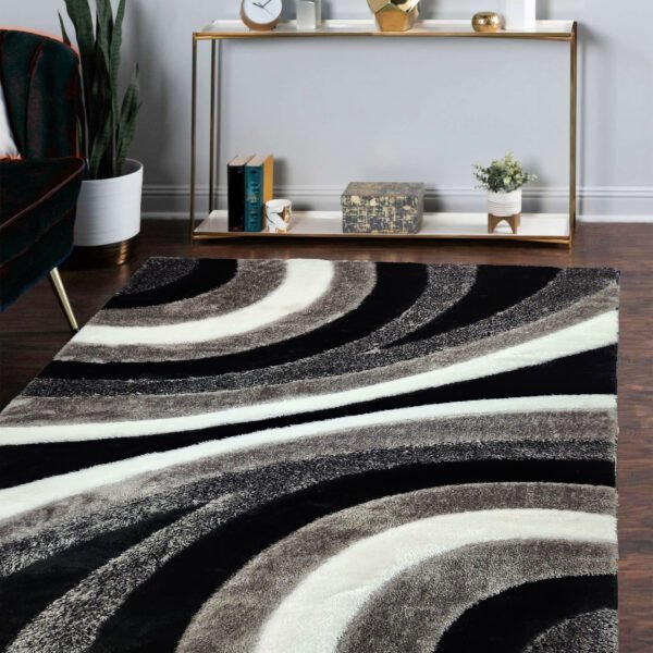 ST-27 Black & Grey Signature Shaggy