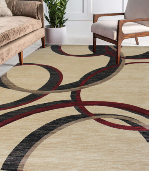 CH-35 Brown & Red Chester Hand Carved