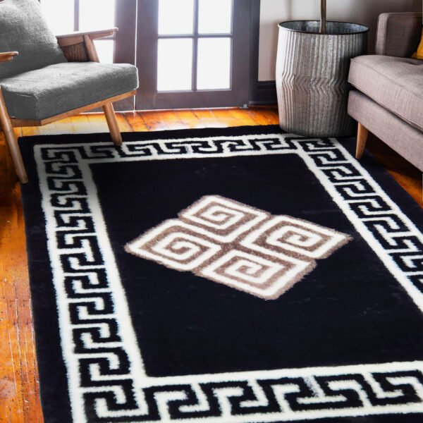 ST-03 Black & Grey Signature Shaggy