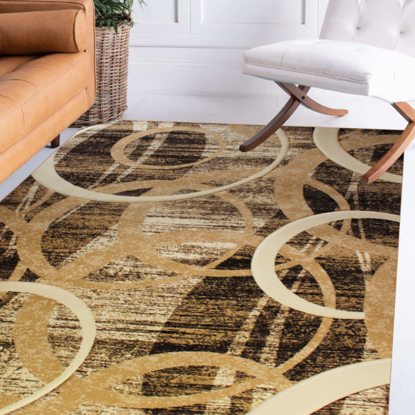 CH-15 Brown & Beige Chester Hand Carved