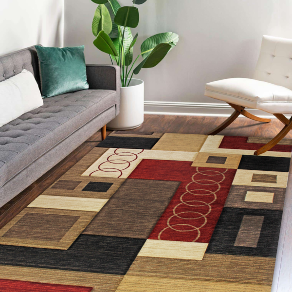 CH-27 Brown & Red Chester Hand Carved