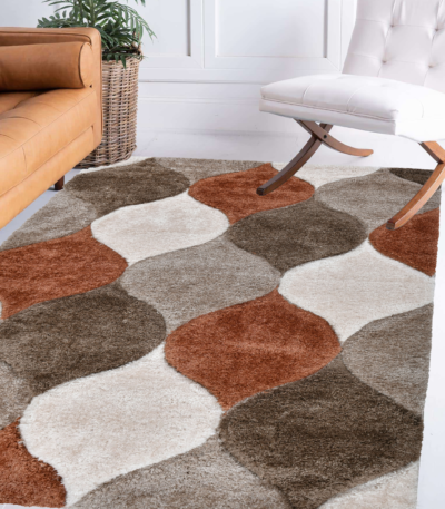 N46 Diamond - Rust & Grey